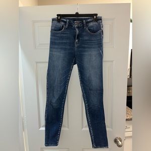 High waist women’s skinny jeans size 28